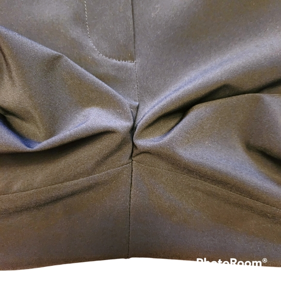 CHICO'S WEEKENDS Black Silky Trousers Slacks Size 0 Short - Picture 6 of 12